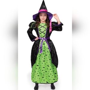 Girls Halloween Witch Costume 3t